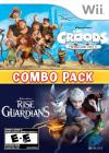 Croods, The: Prehistoric Party! & Rise of the Guardians Combo Pack Box Art Front